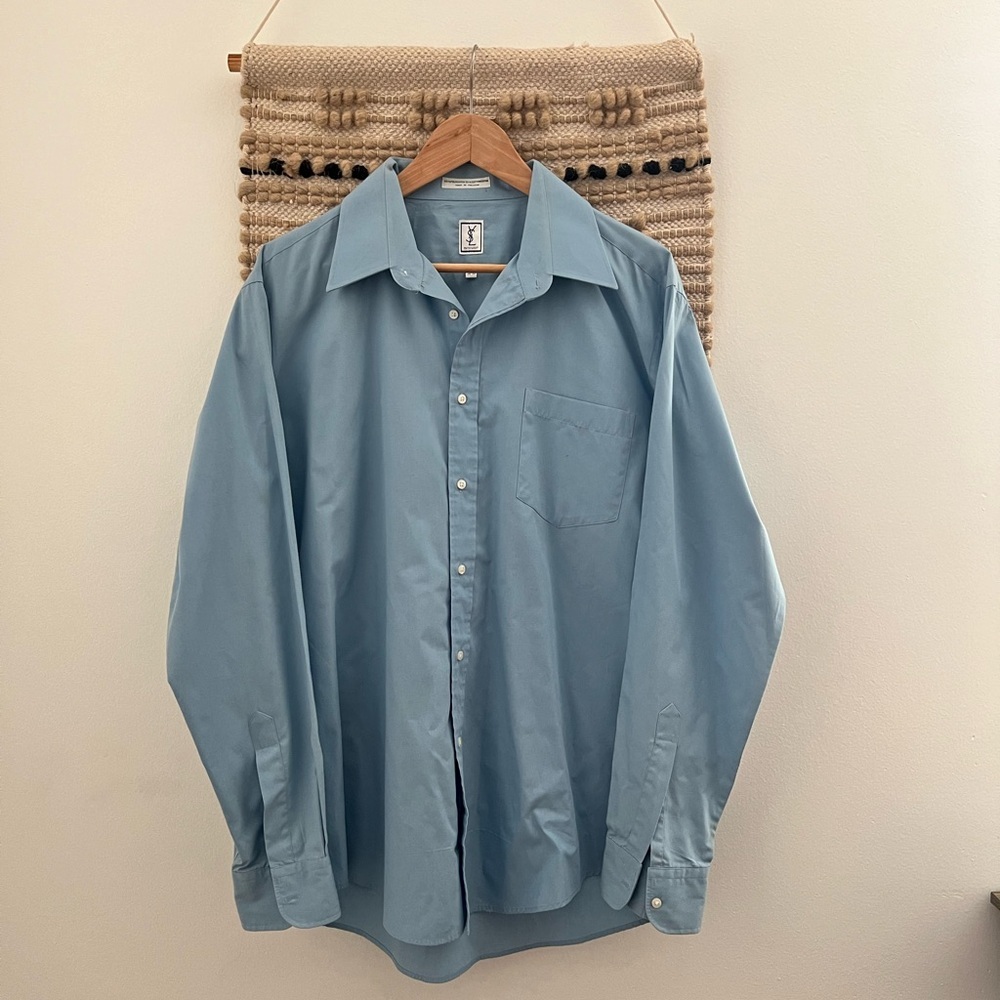 YLS | Mens Long-sleeve Button Down Shirt